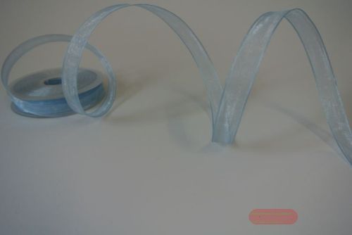 Bild von Band 25m/ 15mm, Shiny single color, Draht, altblau