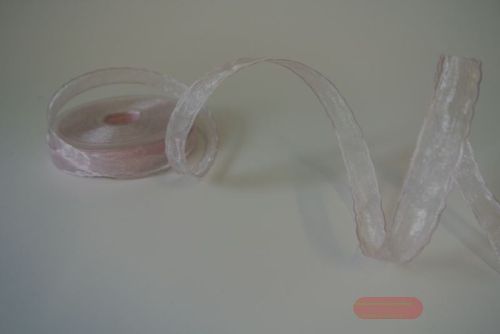 Bild von Band 25m/ 15mm, Shiny single color, Draht, rosa