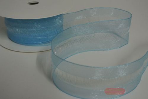 Bild von Band 25m/ 40mm, Organdi, türkis