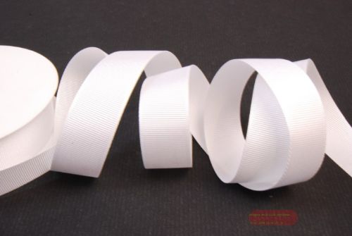 Bild von Band 20m/ 22mm, Rips, weiss