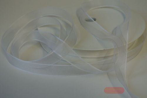 Bild von Band 100m/ 13mm, Voile, weiss