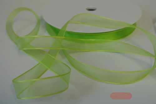 Bild von Band 100m/ 13mm, Voile, lindengrün