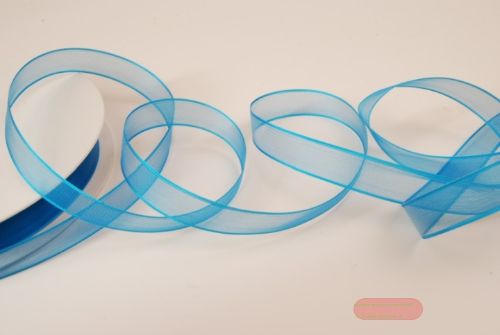 Bild von Band 100m/ 13mm, Voile, blau