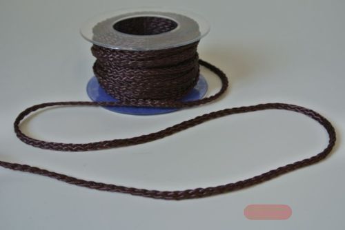 Bild von Band 10m/ 4mm, Flachkordel, d'braun