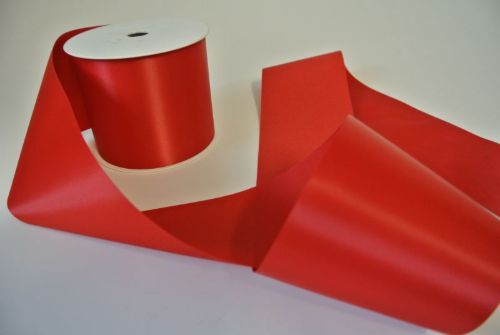 Bild von Band, 25m/   75mm Uni, rot