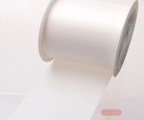 Bild von Band, 25m/   75mm Uni, creme