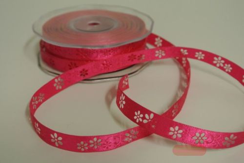 Bild von Band 20m/ 12mm, Open Flower, fuchsia