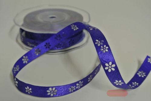 Bild von Band 20m/ 12mm, Open Flower, violett