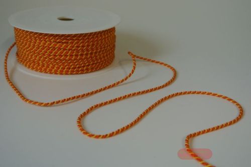 Bild von Band 100m/  2mm, Kordel, gelb/orange