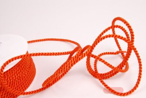 Bild von Band   25m/  4mm, Kordel, mandarin