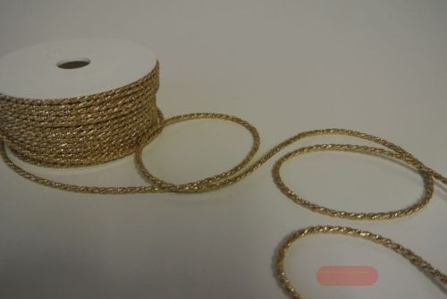 Bild von Band   25m/  4mm, Kordel, gold