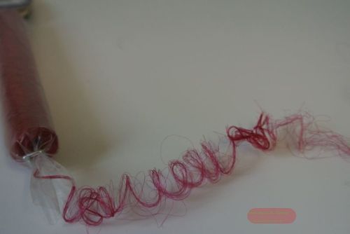 Bild von Band 120m/ 15 Gr, Deco Locke, bordeaux