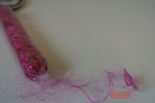 Bild von Band 120m/ 15 Gr, Deco Locke, aubergine