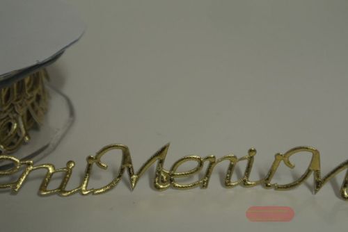 Bild von Band 10m/ 15mm, Menü 200x klebend, gold