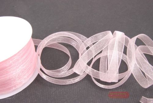 Bild von Band 50m/08mm, Organza, rosa