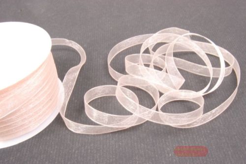 Bild von Band 50m/08mm, Organza, beige