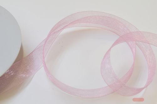 Bild von Band 25m/15mm, Organza, altrosa