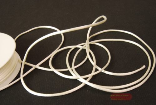 Bild von Band 25m/ 2mm, Seiden-Cord, ecru