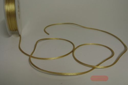 Bild von Band 25m/ 2mm, Seiden-Cord, gold
