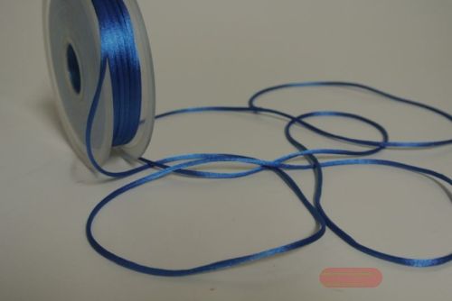 Bild von Band 25m/ 2mm, Seiden-Cord, königsblau