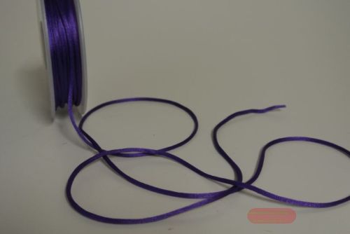 Bild von Band 25m/ 2mm, Seiden-Cord, violett