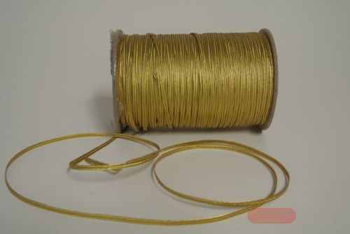 Bild von Kordel 300m/ 3mm, elastic Cord, gold