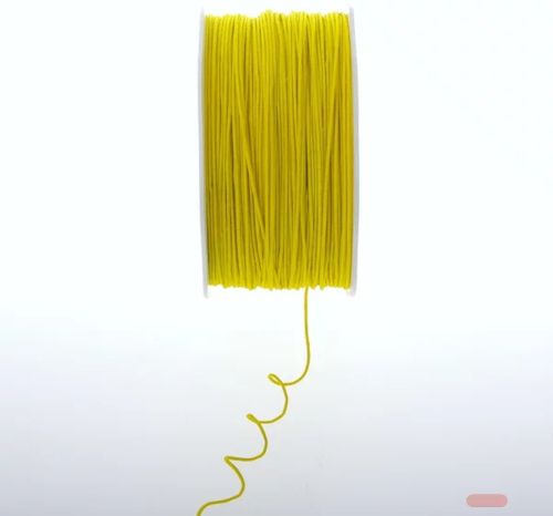 Bild von Tiny Cording 100m/ 1mm, matt, gelb