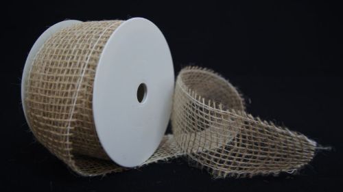 Bild von Band, 10m/   50mm Jute, leber