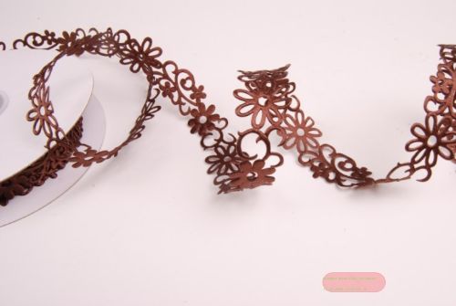 Bild von Band 10m/ 25mm, Garland, d'braun