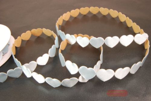 Bild von Band 10y/ 20mm, Herz gr. klebend, h'blau