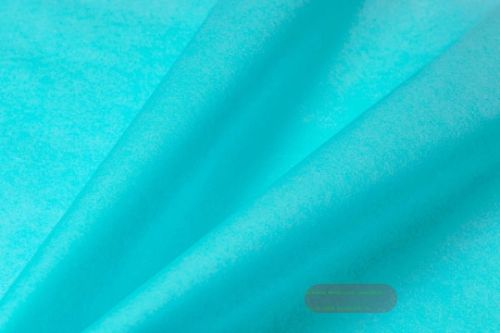 Bild von Blumenseide,  50cm nassfest, türkis