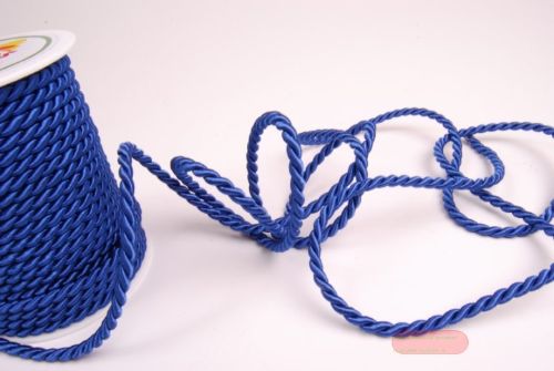 Bild von Band   25m/  6mm, Kordel, d'blau