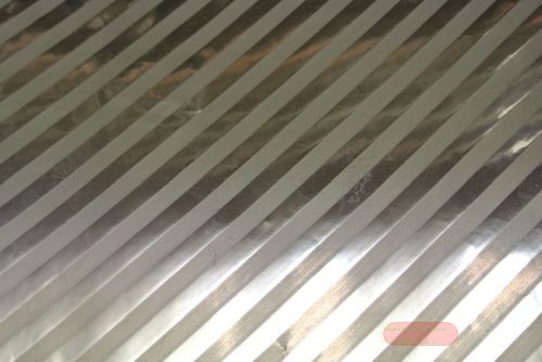 Bild von Bogen 70x 100cm, Streifen glanz, silber