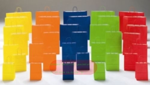 Bild von Tragtasche, B14+08 x H21cm - LU, rot