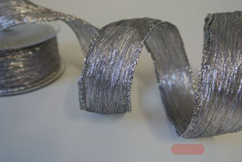 Bild von Band 10m/ 40mm, Crash, silber