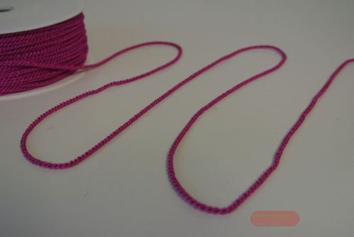 Bild von Band 100m/  2mm, Kordel, fuchsia