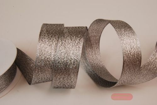 Bild von Band 20m/ 25mm, Metallic, silber