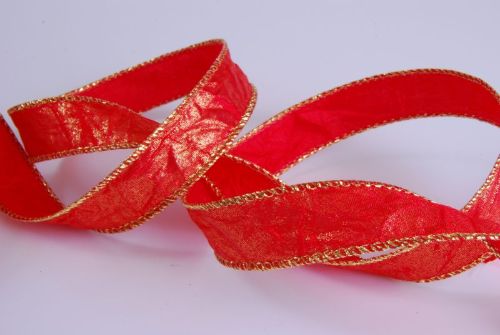 Bild von Band 10m/ 40mm, Crash, rot/gold