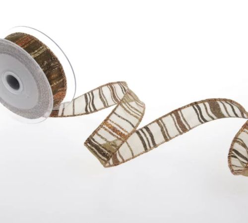 Bild von Band 10m/ 25mm, Glitterstreifen, kupfer