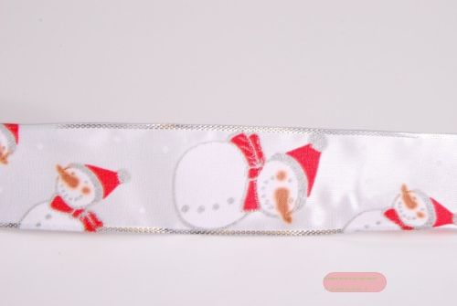 Bild von Band 25m/ 40mm, Schneemann, rot