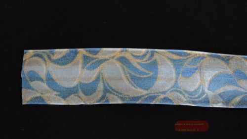 Bild von Band 20m/ 40mm, Tapetenmotiv, türkis