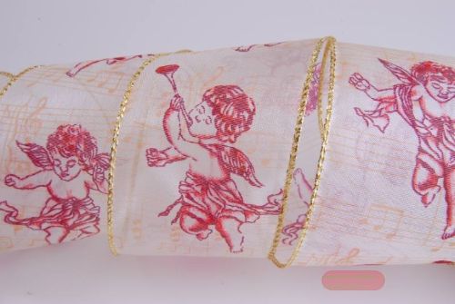 Bild von Band 10m/ 60mm, Engel, bordeaux