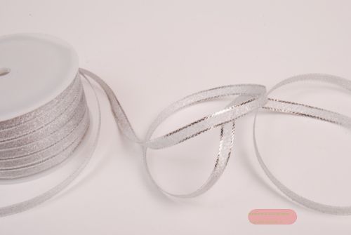 Bild von Band 50m/ 06mm, Brillant, silber