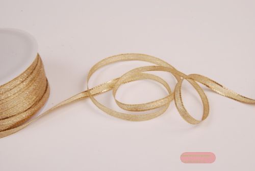 Bild von Band 50m/ 06mm, Brillant, gold