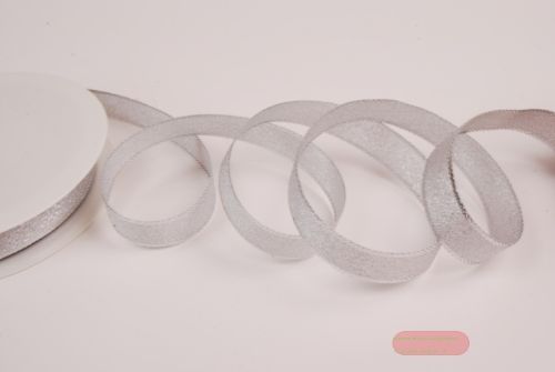 Bild von Band 25m/ 15mm, Brillant, silber