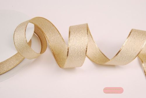 Bild von Band 25m/ 25mm, Brillant, gold