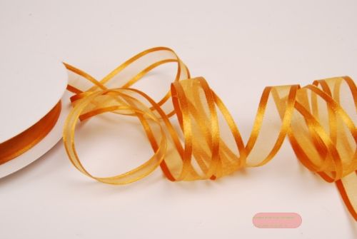 Bild von Band 25m/ 15mm, Organza D-Face satin, d'natur