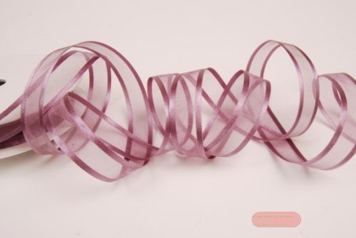 Bild von Band 25m/ 15mm, Organza D-Face satin, altlila