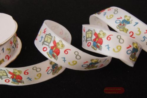 Bild von Band 20m/ 25mm, Schulanfang, weiss