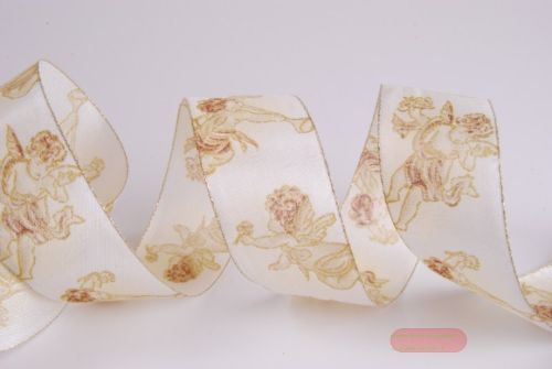 Bild von Band 20m/ 40mm, Engel, altgold